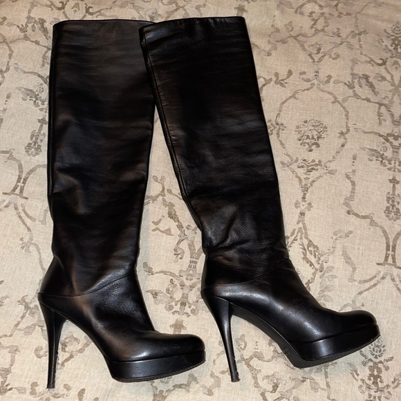 Stuart Weitzman slouchy healed boot size 9 - Picture 7 of 14